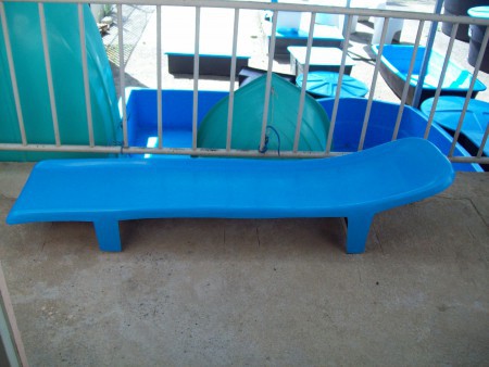 Espreguiçadeira Reta PQ